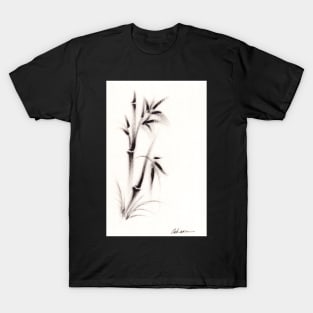 My Happy Place - Sumie bamboo ink Brush pen painting T-Shirt